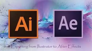 How to export files from Illustrator to After Effects