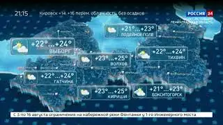 Прогноз погоды в Ленинградской области (Россия 24 - ГТРК 