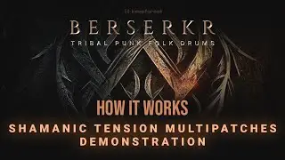 Berserkr: Tribal Punk Folk Drums  - Shamanic Tension - Multipatches Demonstration