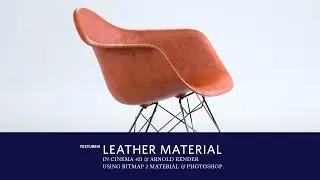 Leather Material Tutorial  - Using Cinema 4d, Arnold Render, Bitmap2Material & Photoshop - Texture01