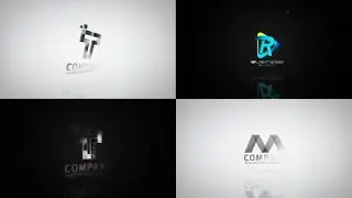 Clean Minimal Logo Reveals After Effects Templates