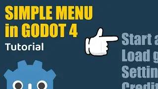 Godot 4 Tutorial: Easy Menu Component