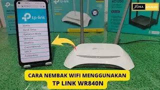 Cara Setting Tp Link TL-WR840N Sebagai Penangkap Dan Penyebar Pake Hp