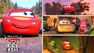 Best of Lightning McQueen's Funniest Moments | Cars on the Road | Pixar Cars