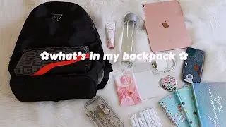 what's in my school backpack 2022