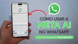 Como Usar a Meta AI no WhatsApp - Nova Funcionalidade Exclusiva!