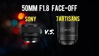 Sony VS 7Artisans 50mm F1.8 AF (Side-by-Side Comparison)