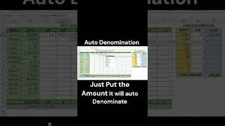 Mastering Cash Denomination With Excel: The Ultimate Currency Calculator And Auto Cash Denominator!