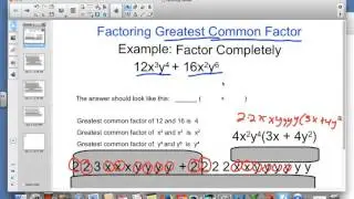 Factoring video