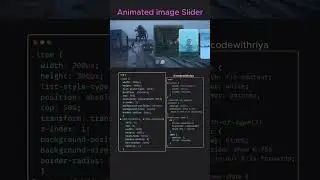 image gallery slider project using Html css js, image slide effect projects html css javascript 