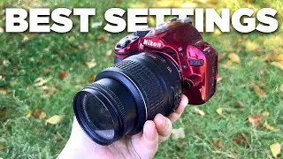 Nikon D3100: Best Settings in LESS THAN 2 Minutes!