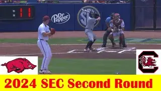 South Carolina vs Arkansas Baseball Game Highlights, 2024 SEC Tournament Second Round