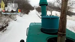 Продолжаем пахать на тракторе т-150к /Moldova
