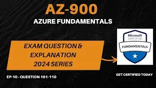 EP-10 || AZ 900 Exam Question 2024 || Azure Fundamentals Dumps 2024 || PDF Available