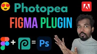 New Plugin - Photopea 😍 - In Figma - Photoshop all in Figma ❤️