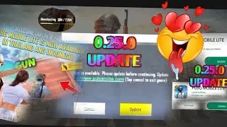 Pubg lite New 0.25.0 update  is Here Pubg lite crash problem solve Pubg lite 0.25.0 download link