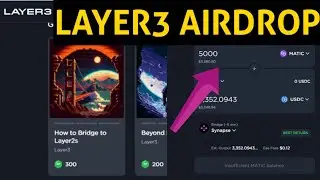 Layer3 Airdrop || 5000$ Confirm Airdrop || Layer3 mota wlaa profit