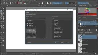 Toolbar - how to customize the toolbar in Krita 4