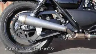 Triumph Thunderbird 1600 Predator Exhaust by British Customs