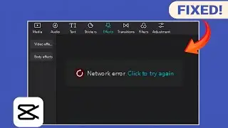 Fix Capcut Network Error on PC 2024 | Capcut Network Problem