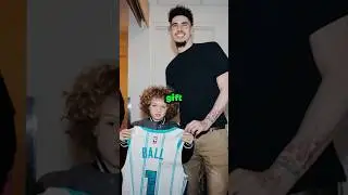 Lamelo Ball gave Adonis the Best Gift ❤️ #shorts