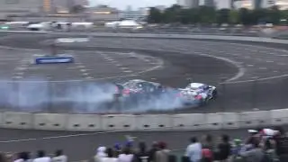 Scene from FIA Intercontinental Drifting Cup in Odaiba [RAW VIDEO]