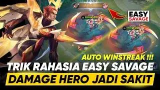 AUTO EASY SAVAGE‼️TRIK DAMAGE BRUTAL ALL HERO MOBILE LEGENDS WORK MODE RANKED ANTI BANNED NEW PATCH