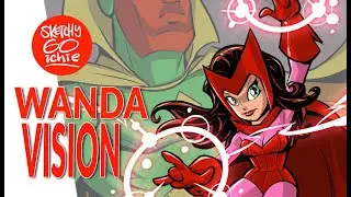 Wanda Vision Fan Art Demo! #wandavision #disneyplus #fanart #howtodraw