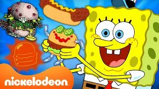 50 MINUTES Of SpongeBobs Krabby Patty INVENTIONS! | Nickelodeon Cartoon Universe