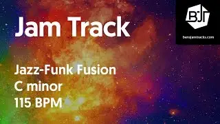 Jazz-Funk Fusion Jam Track in C minor 