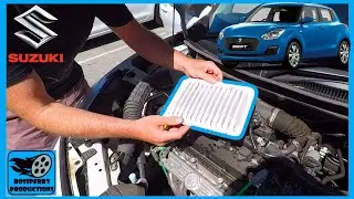 How to Replace a Suzuki Swift Air Filter