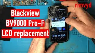 BlackView BV9000 Pro F how to disassembly LCD replacement