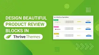 How to Design a Product List Blocks for your Review Site Using Thrive Themes