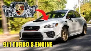 Subaru WRX STI S209 with Porsche 911 Turbo S Engine | Exhaust Sound Swap | 4enthusiasts