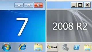 Windows 7 vs Server 2008 R2!