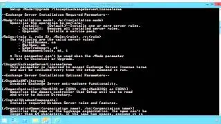 Installing Exchange Server 2013