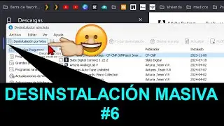 Como desinstalar varios programas a la vez en Windows #6