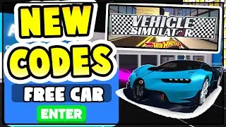 NEW VEHICLE SIMULATOR CODES! *FREE OP CARS* All Vehicle Simulator Codes Roblox 2020