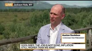 Fed's Goolsbee on Inflation, Wages, Possible Auto Strike
