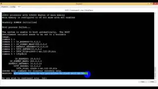 How to Reinstall IOS of CISCO Router by ROMMON Mode, Part 2