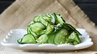 ИНТЕРЕСНЫЙ БЮДЖЕТНЫЙ РЕЦЕПТ САЛАТА из ОГУРЦОВ ⭐СУНОМОНО⭐ Cucumber salad recipe