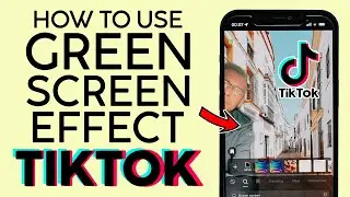 How to Replace Background with a Photo   Green Screen Effect Tiktok 2022