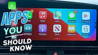 You NEED to have these Apple CarPlay Apps in YOUR car...