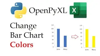 OpenPyXL - Changing Bar Chart Colors in Excel Workbooks with Python | Data Automation