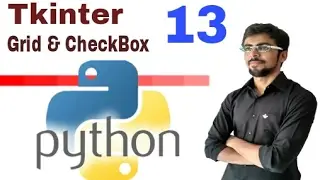 Python GUI with Tkinter Grid, CheckBox in hindi | #13