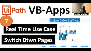 How to Switch Between Pages in UiPath Apps - Real time Use case - Employee Onboarding Process - Demo