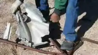 UFO Aircraft Debris in Coyame, Mexico