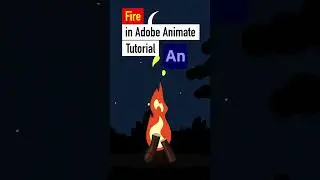 Fire in Adobe Animate Tutorial (Free project file) 