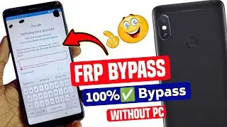 Redmi Note 5 Pro FRP Bypass | MIUI 11 | Google Account Remove | Without Pc | New Method