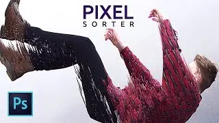 Pixel Sorting Photo Effect - Photoshop Tutorial